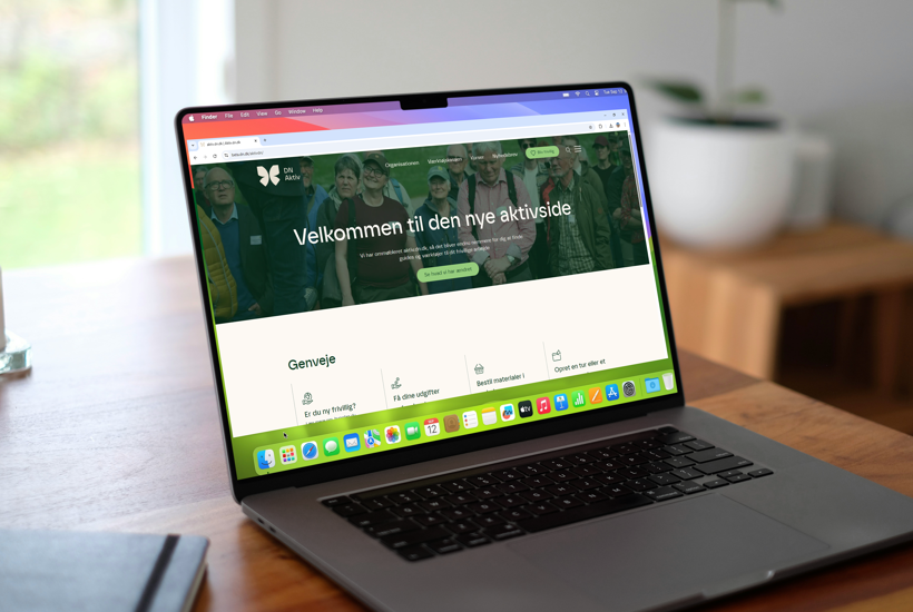 Aktivsiden har fået en opdatering